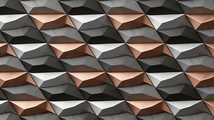 Free Geometric Metallic Pattern Image - Geometric, Pattern, Metallic ...