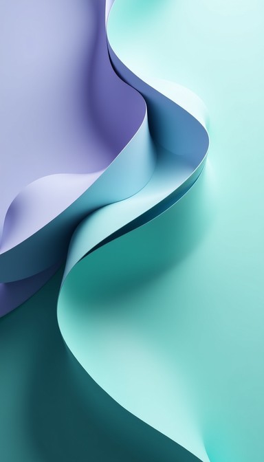 Free Flowing Teal Ribbons Image | Download at StockCake