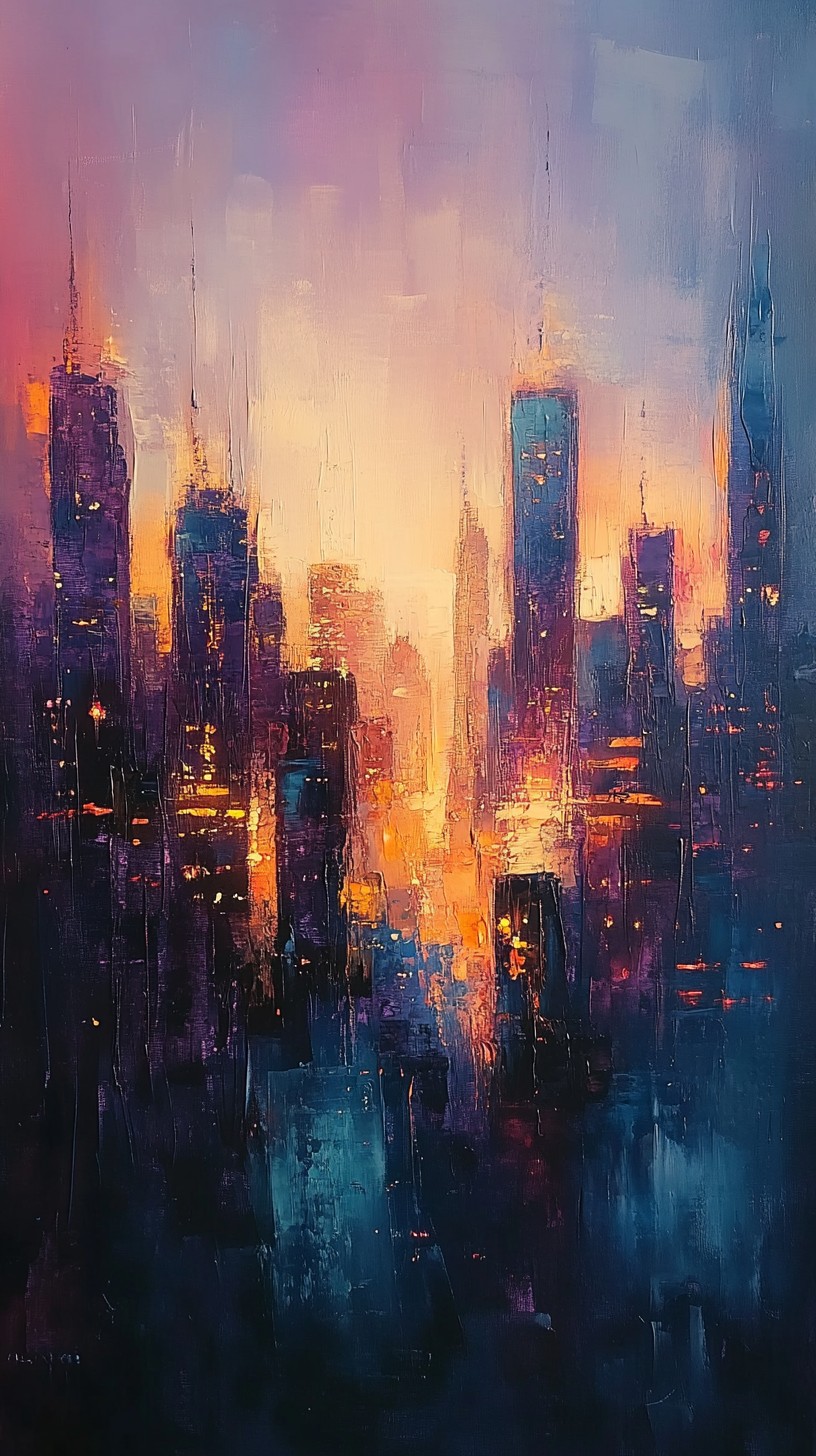 Free Abstract City Glow Image - Abstract, Cityscape, Sunset | Download ...