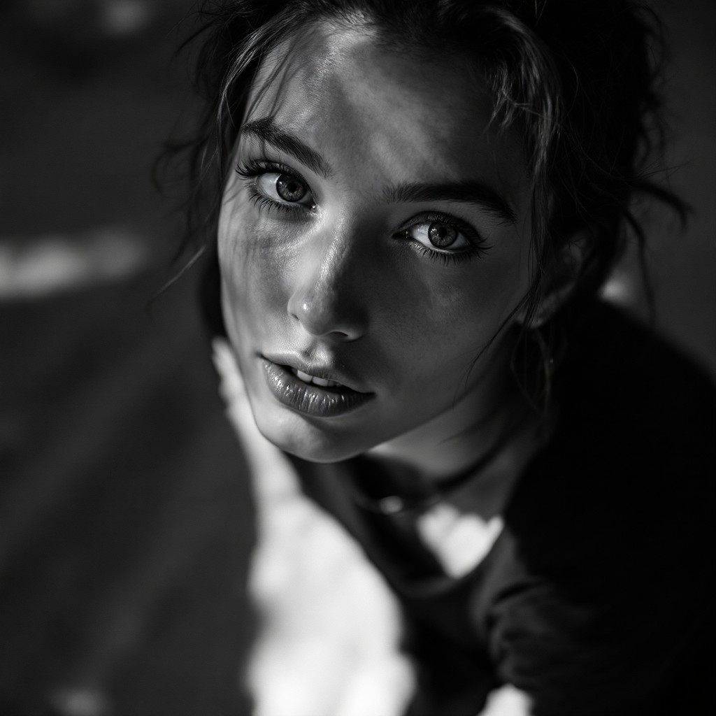 Free Dramatic Shadow Portrait Image - Portrait, Monochrome, Dramatic ...