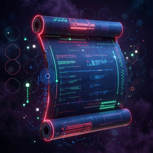 Free Neon Cyberpunk Scroll Image - Cyberpunk, Neon, Scroll | Download ...