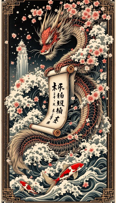 Free Dragon Wisdom Ascending Image - Dragon, Irezumi, Tattoo | Download ...