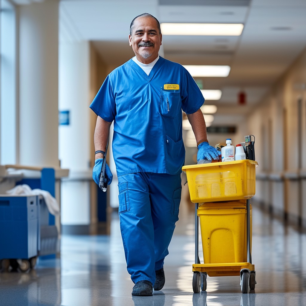 Generic Janitor Free Janitor At Work Image - Janitor, Hospital, Cleaning | Download at ...