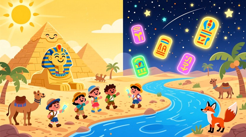 Free Egypt's Magical Adventure Image - Egypt, Pyramids, Hieroglyphics ...