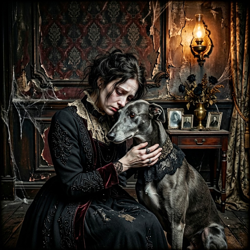 Free Gothic Mourning Portrait Image - Victorian, Gothic, Mourning ...
