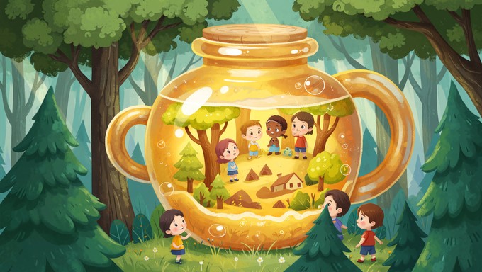 Free Enchanted Amber Vessel Image | Download at StockCake