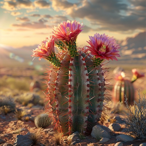 Free Blooming Desert Cactus Image | Download at StockCake