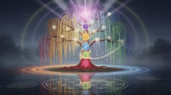 Free Sacred Energy Tree Image - Chakra, Tree, Willow | Download at ...