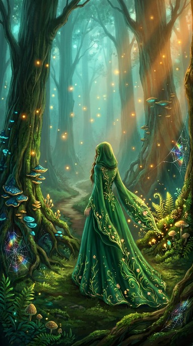 Free Enchanted Forest Maiden Image - Enchanted, Forest, Mystical ...