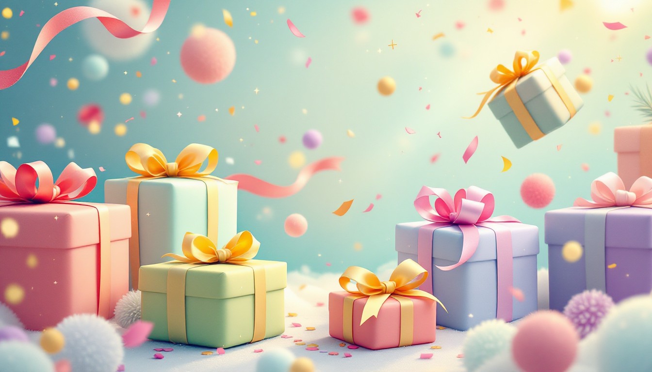 Presents Video Free Magical Floating Presents Image - Gifts, Presents, Floating ...