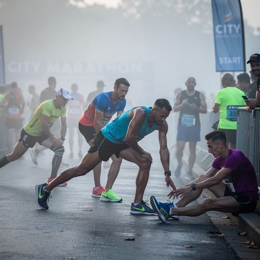 Free Marathon Morning Preparation Image - Marathon, Athletes, Runners ...