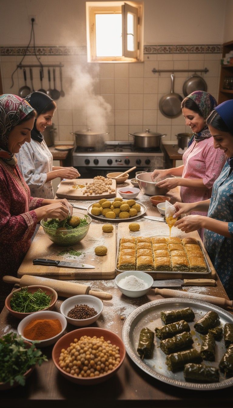 Eastern Cooking Examples Free Middle Eastern Cooking Image - Kitchen, Cooking, Women | Download ...