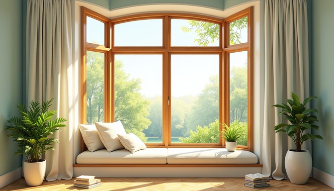Relaxation Window Free Craftsman Window Seat Image - Craftsman, Window, Seat | Download ...