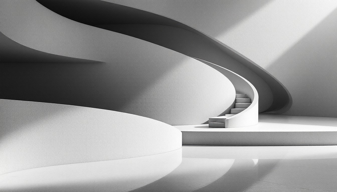 Free Flowing Architectural Curves Image - Architectural, Minimalist ...