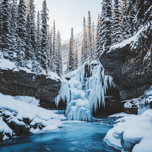 Free Frozen waterfall scene Image - Winter, Snow, Waterfall | Download ...