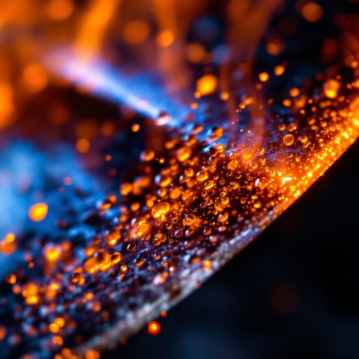 Free Blazing Steel Edge Image - Fire, Blade, Macro | Download at StockCake