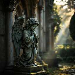 Free Dawn's Stone Angel Image - Angel, Statue, Cemetery | Download