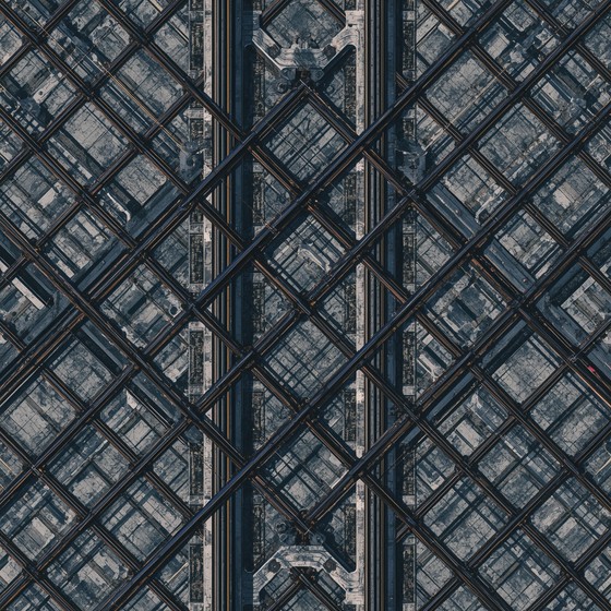 Rail Like Patterns Free Mechanical Railway Pattern Image - Industrial, Geometric ...