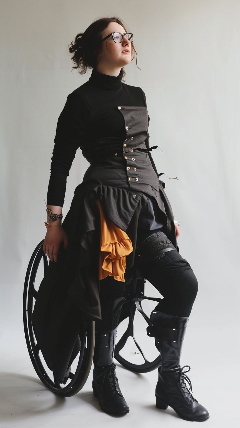 Free Stylish Adaptive Fashion Image - Wheelchair, Fashion, Style ...