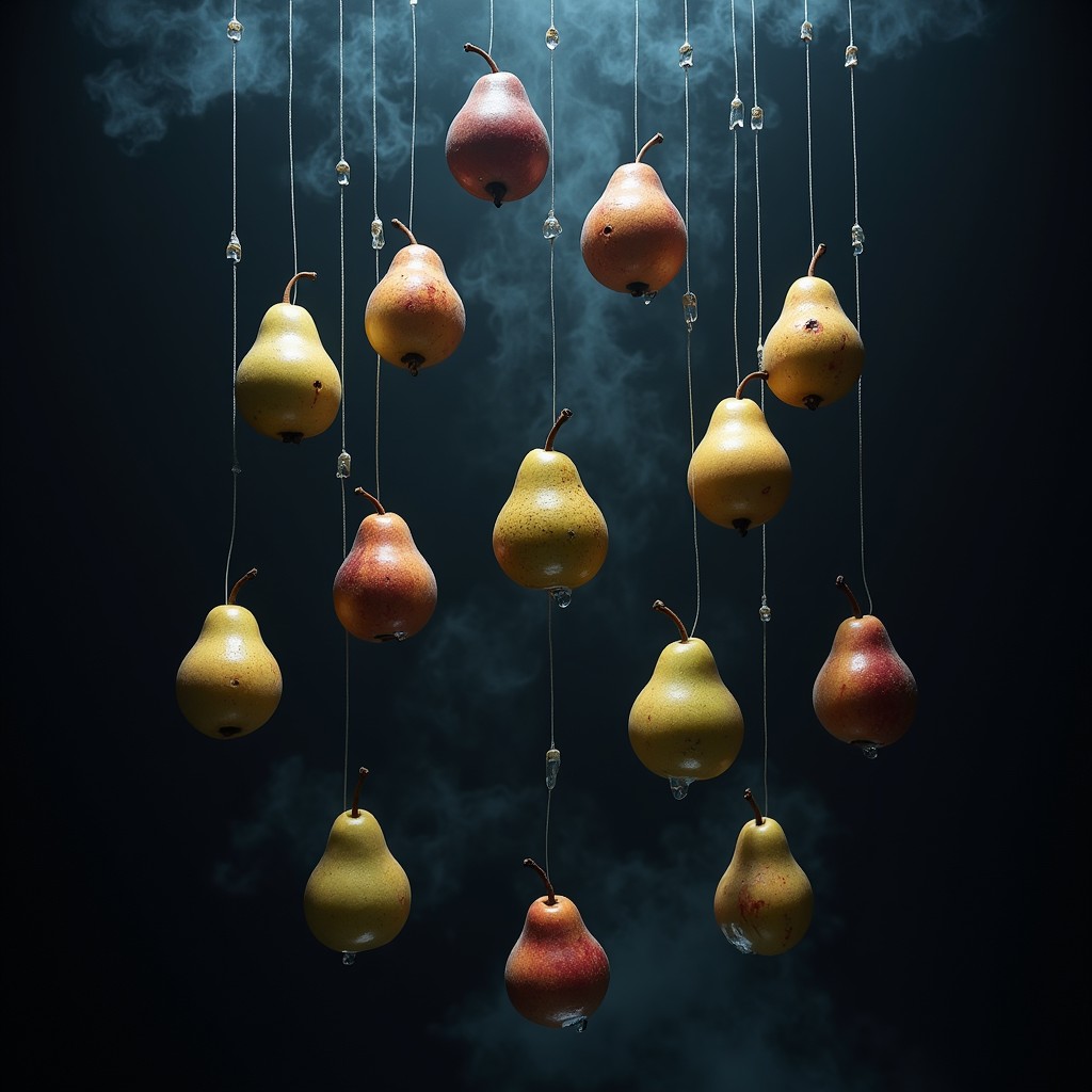 Free Suspended Floating Pears Image - Pears, Floating, Suspended ...
