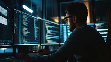 Free Developer at Work Image - Technology, Programmer, Computers ...
