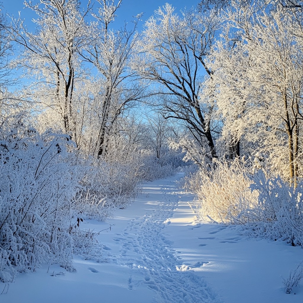 Snow Bpath Free Snowy Winter Path Image - Snow, Winter, Path | Download at StockCake