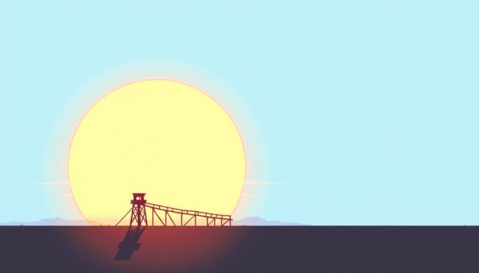 Pixels Graphics Watchtower Free Sunset Watchtower Solitude Image - Sunset, Sunrise, Pixel ...