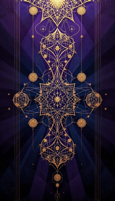 Free Golden Sacred Geometry Image - Geometric, Gold, Navy | Download at ...