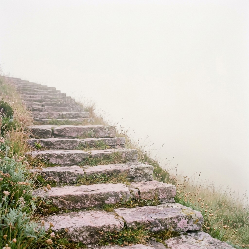 Silver Mist Steps Free Stairs Through Mist Image - Stairs, Staircase, Mist | Download at ...