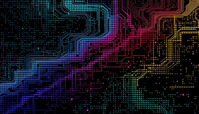 Free Retro Circuit Mosaic Image - Retro, Pixels, 8bit | Download at ...