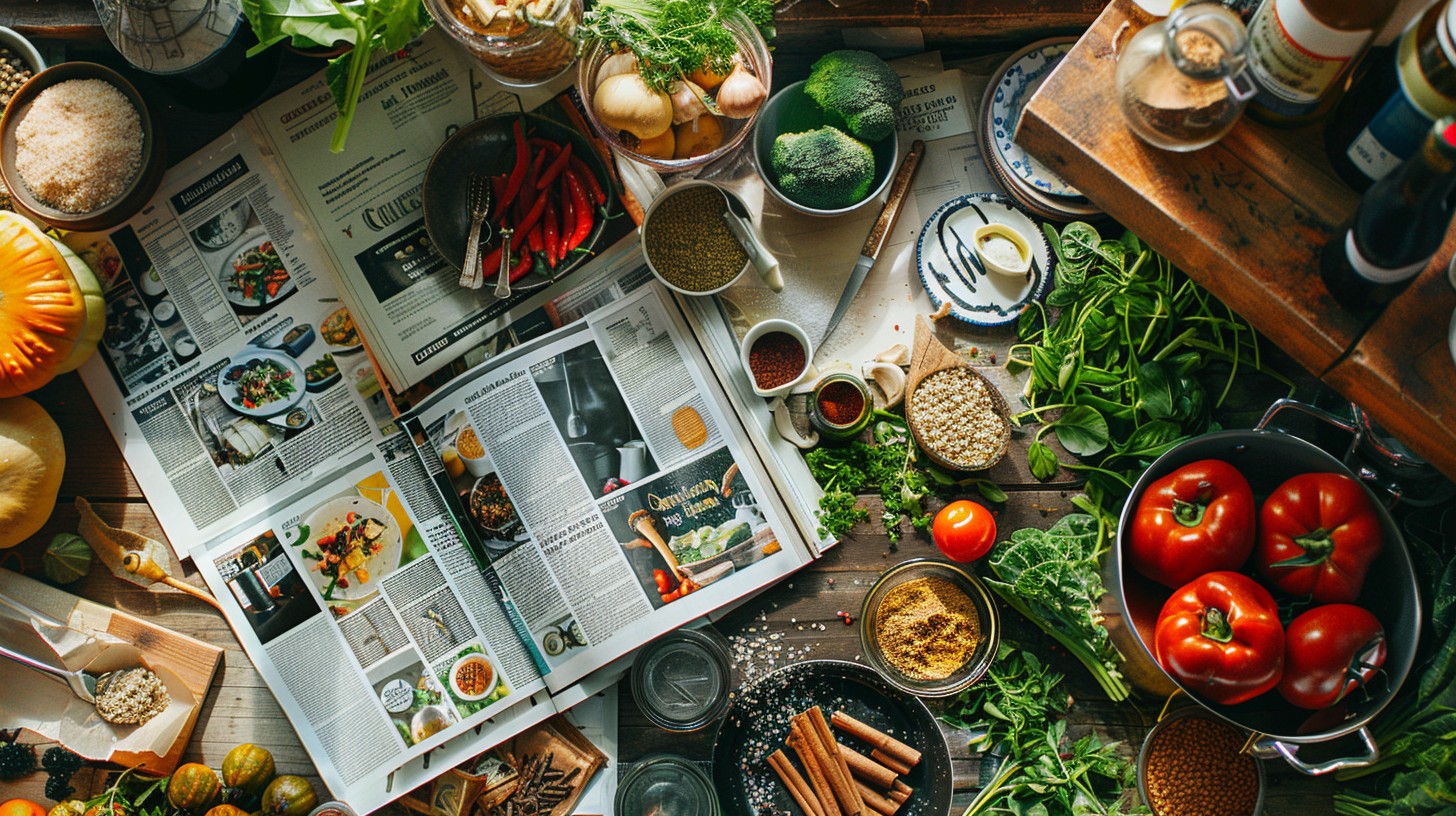 Free Culinary Preparation Scene Image - Cooking, Ingredients, Recipe ...