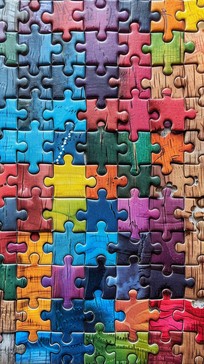 Free Colorful Puzzle Pieces Image - Puzzle, Colors, Jigsaw | Download ...