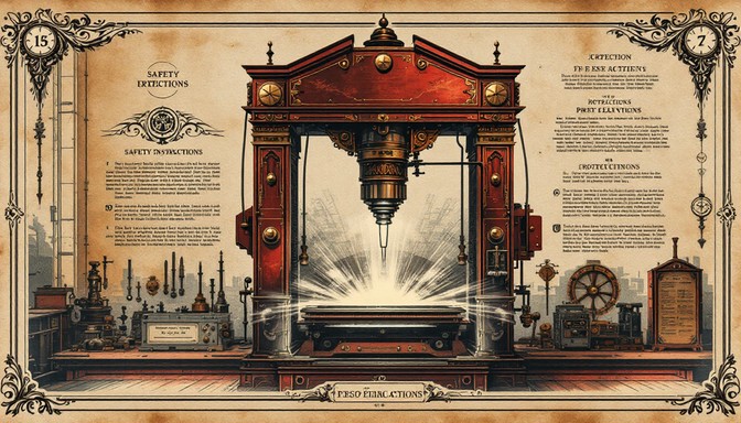 Press Machine Visual Light Free Victorian Industrial Press Image - Steampunk, Victorian ...