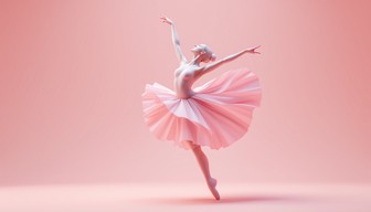 Free Geometric Ballet Leap Image - Ballerina, Dancer, Ballet | Download ...