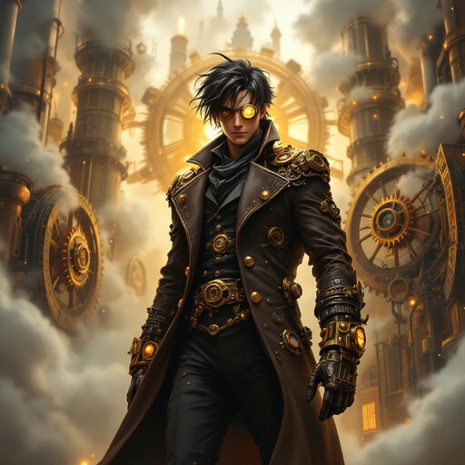 Free Steampunk Anime Girl Image - Steampunk, Anime, Portrait | Download ...
