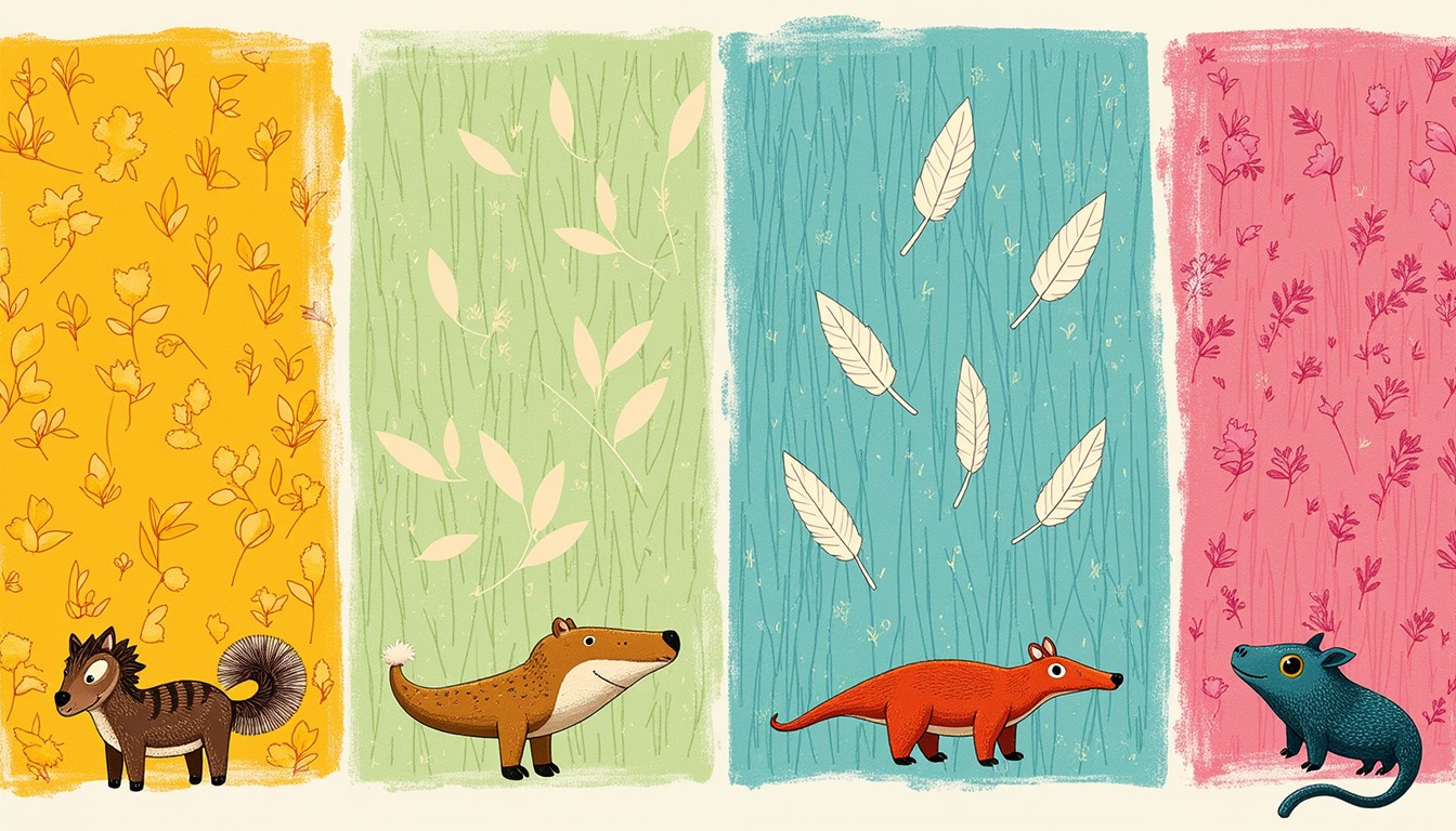 Free Textured Animal Friends Image - Animals, Textures, Collage ...