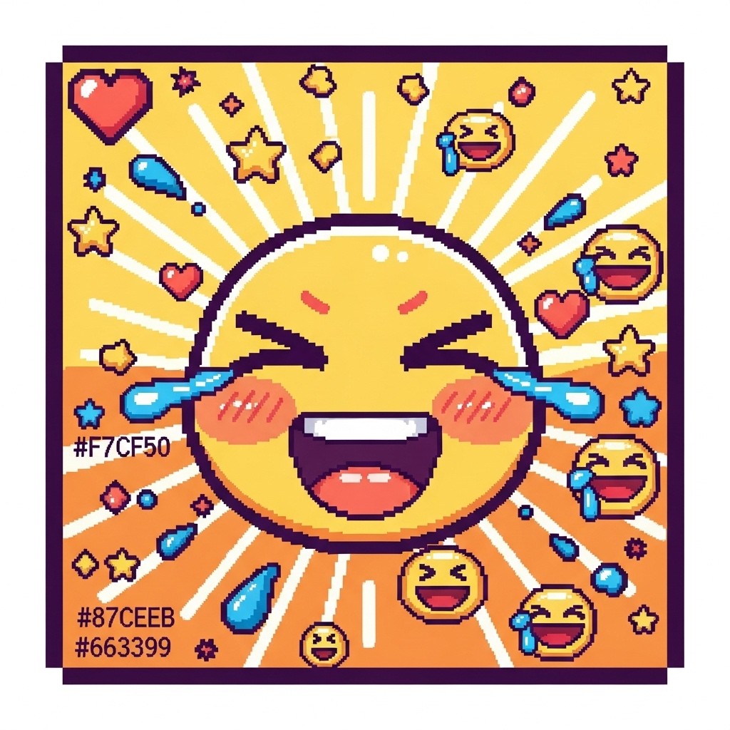 Free Pure Pixel Joy Photo - Emoji, Pixel, Joy | Download at StockCake