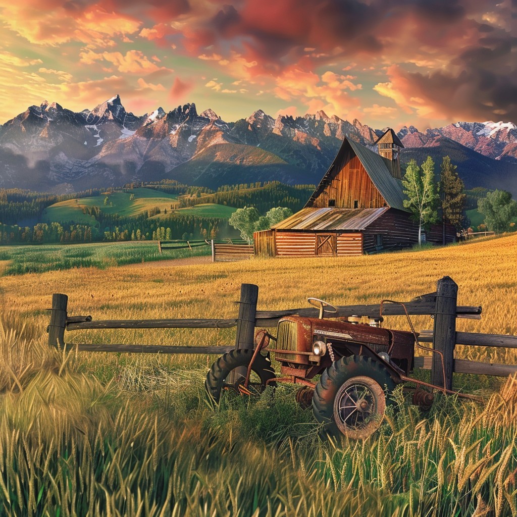 Rustric Farm Free Rustic Mountain Farm Image - Rustic, Mountains, Farm | Download at ...
