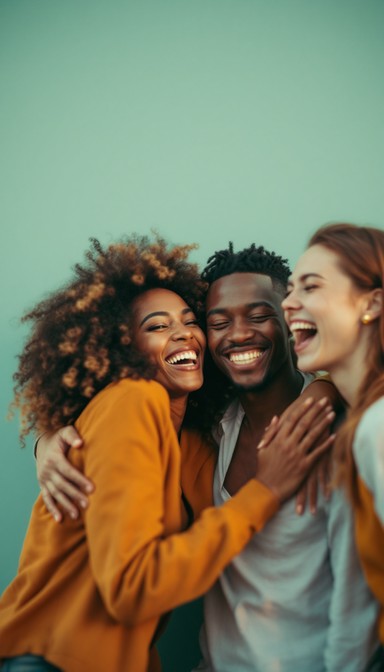 Authentic Friends Free Genuine smiles shared Image - Joy, Laughter, Connection | Download ...