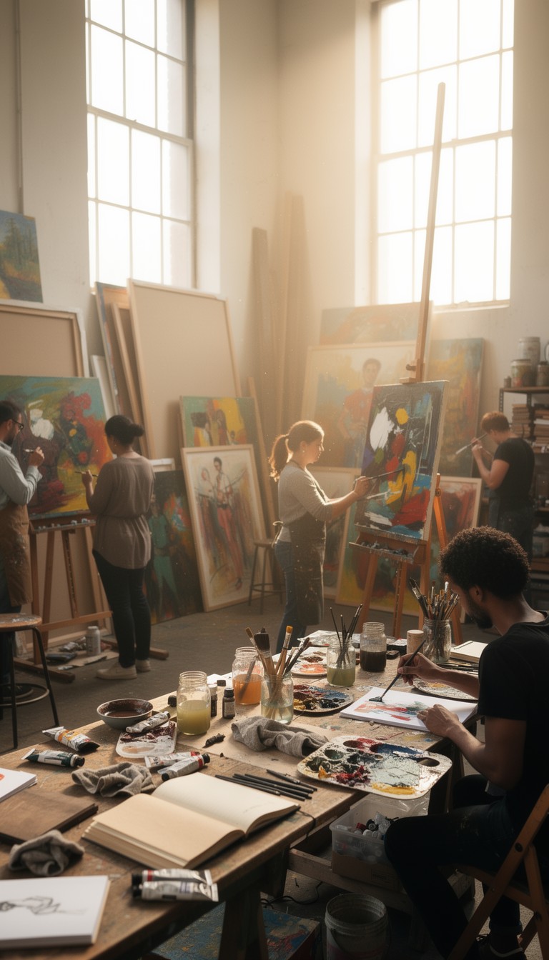 Free Artists Creating Masterpieces Image - Studio, Art, Artists ...