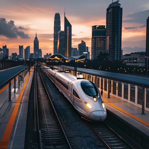 Free Urban Train Journey Image | Download at StockCake