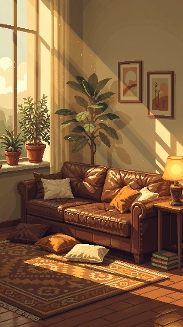 Free Cozy Afternoon Corner Image - Pixel, Retro, Cozy | Download at ...