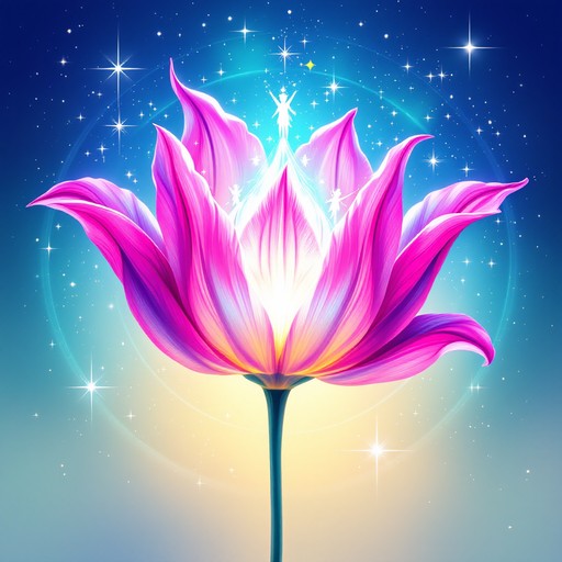 Free Luminous Magical Flower Image | Download at StockCake