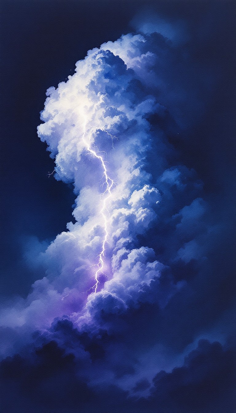 Free Lightning Illuminates Storm Image - Storm, Lightning, Thunder ...