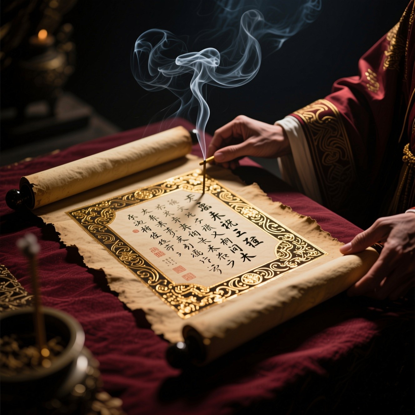 Free Sacred Scroll Ritual Image - Ancient, Ceremonial, Scroll ...