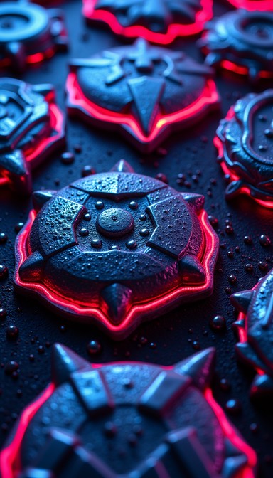 Free Neon Cyber Emblems Image | Download at StockCake