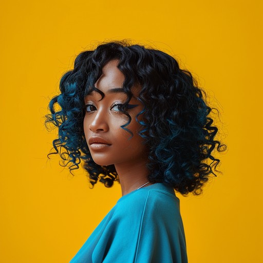 Free Elegant Curly Portrait Image - Woman, Yellow, Portrait | Download ...