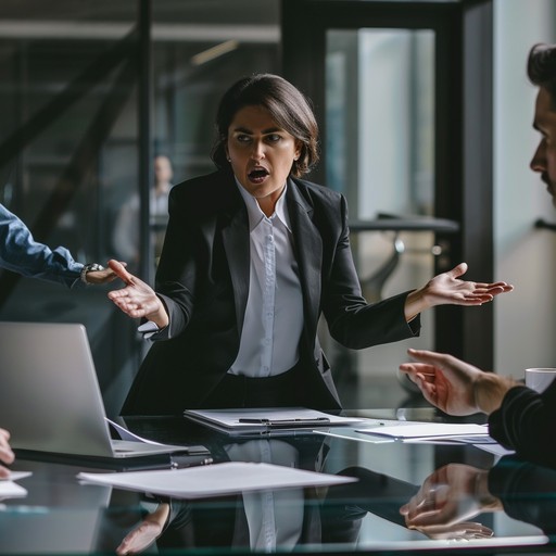 Frantic Discussion Free Intense business discussion Image - Businesswoman, Discussion ...