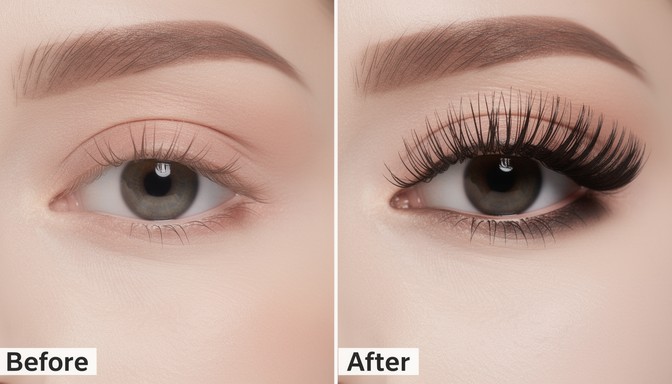 Sparse Lashes Example Free Beautiful Lash Lift Image - Lashes, Transformation, Beauty ...