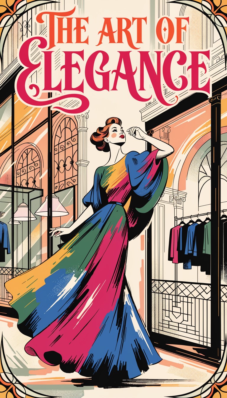 Free Vintage Glamour Illustration Image - Vintage, Fashion, Elegant ...